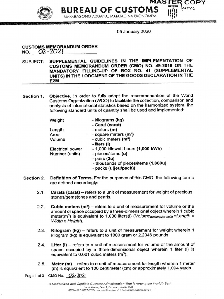 Cmo 02 2021 Supplemental Guidelines in The Implementation of CMO | PDF