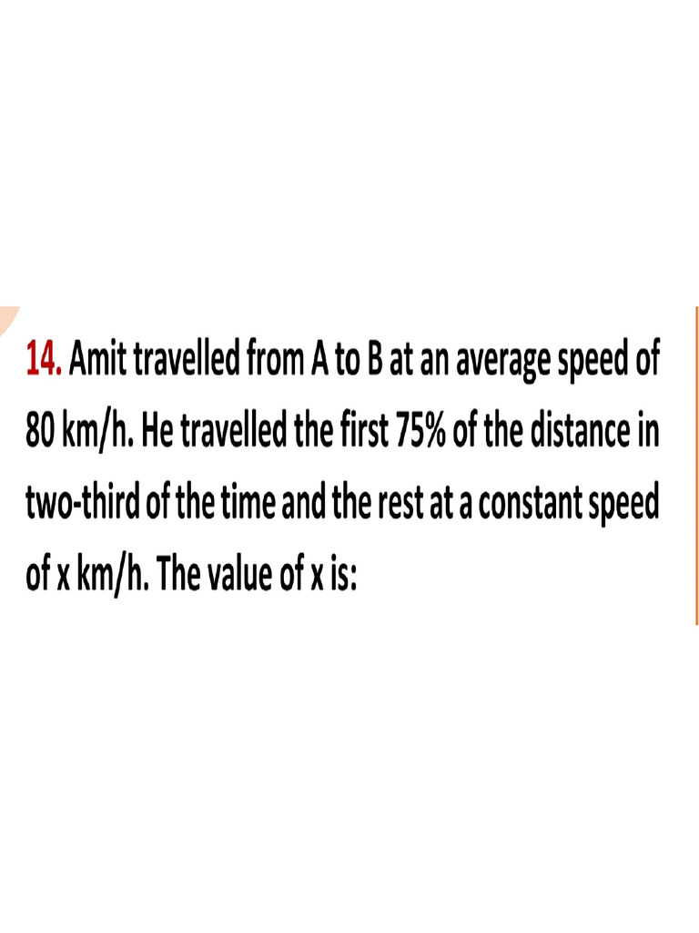Time Speed and Distance | PDF