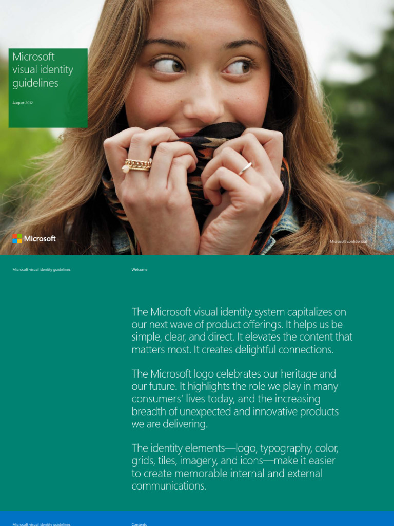 8.2012 MS Visual Guidelines | PDF | Logos | Communication Design