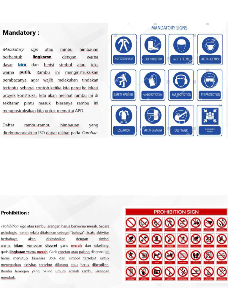 Rambu K3 | PDF