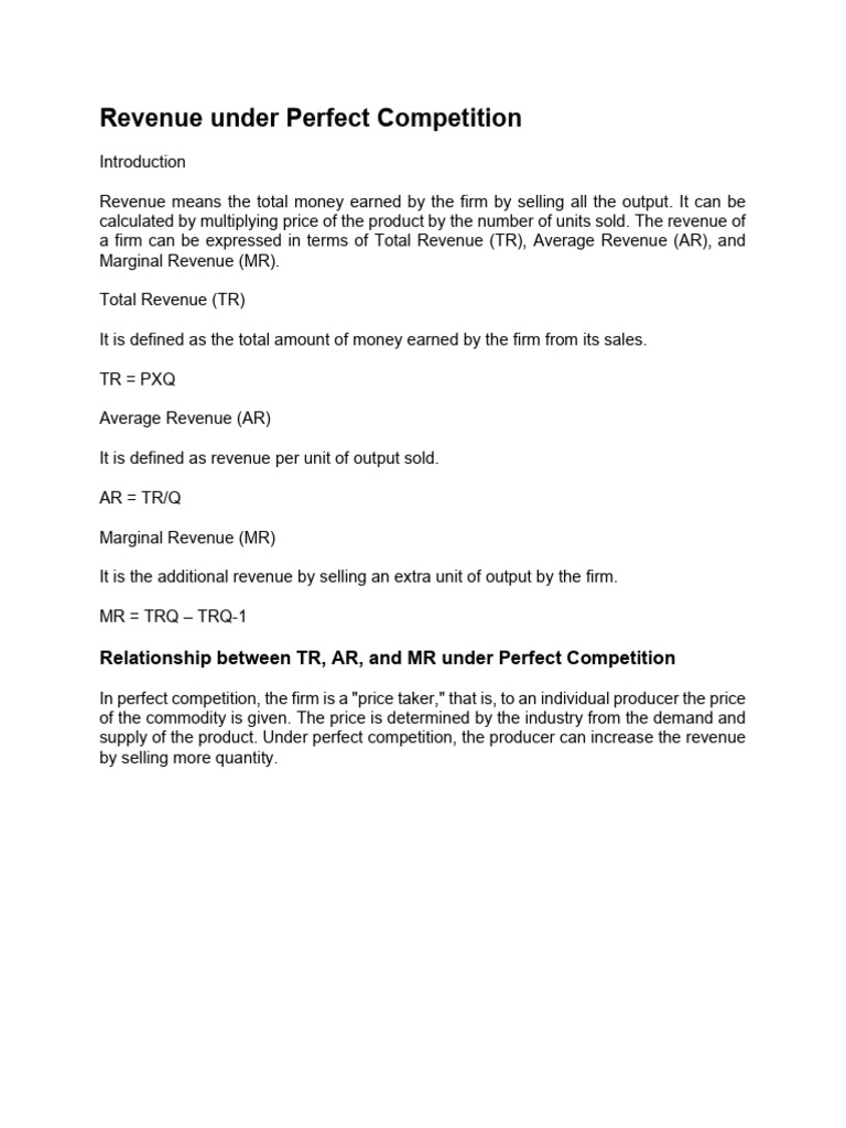 ECO NOTES 11TH P-1 | PDF | Economies | Business Economics