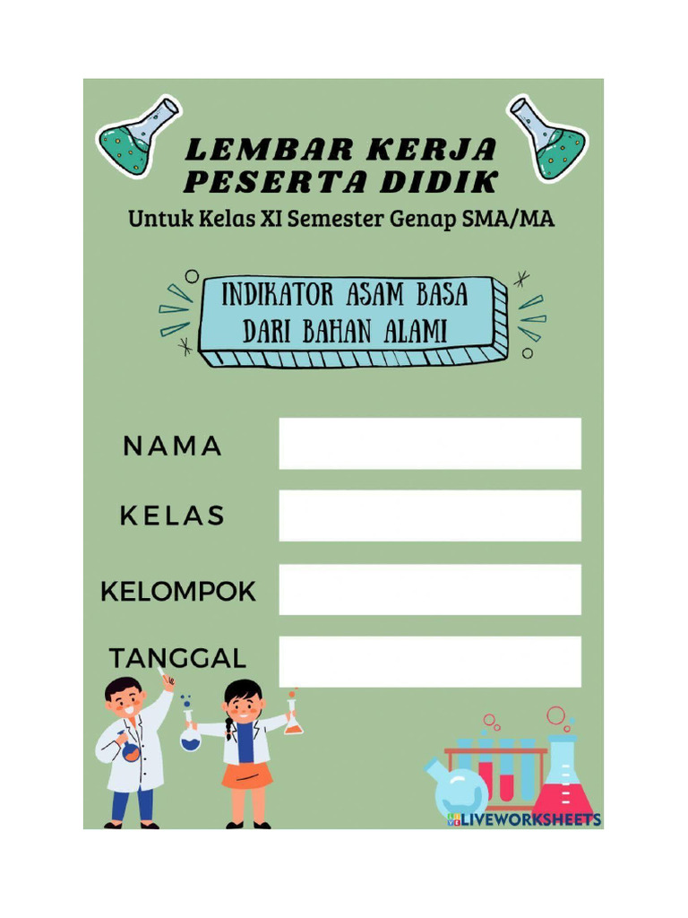 LKPD Asam Basa | PDF