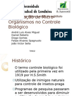 A Utilização de Micro-Organismos No Controle Biológico