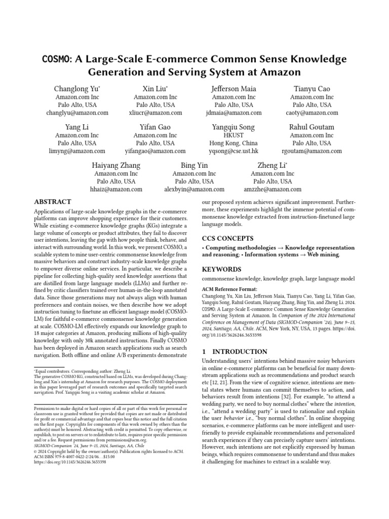 【英文版】Cosmo a Large Scale e Commerce Common Sense Knowledge Generation ...