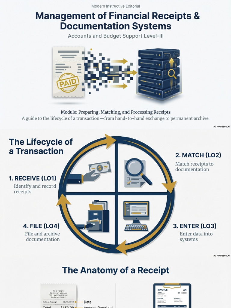 Processing Financial Receipts | PDF