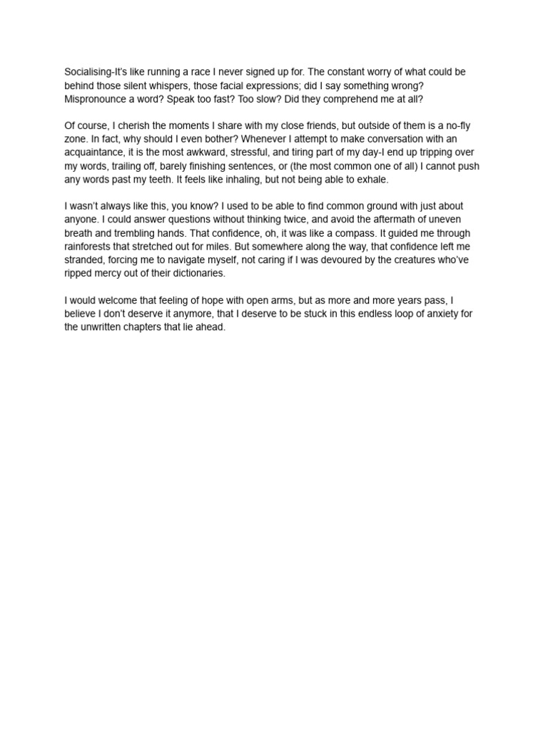 English Monolgue | PDF