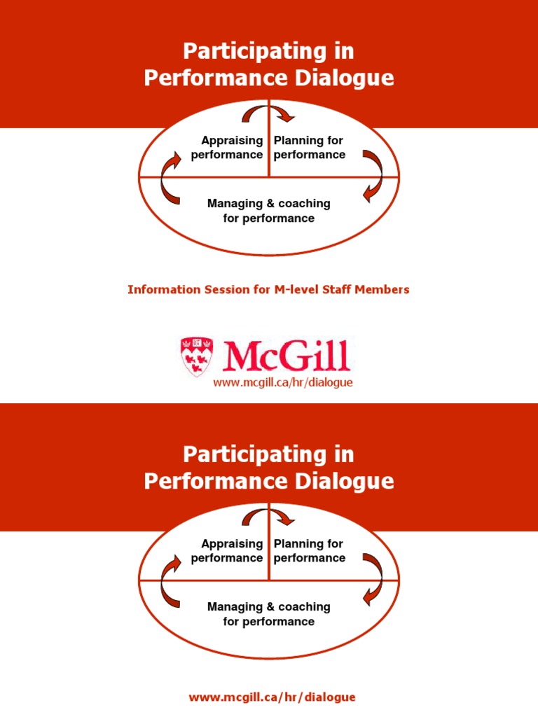 Performance Dialogue Workshop Guide | PDF | Performance Appraisal ...