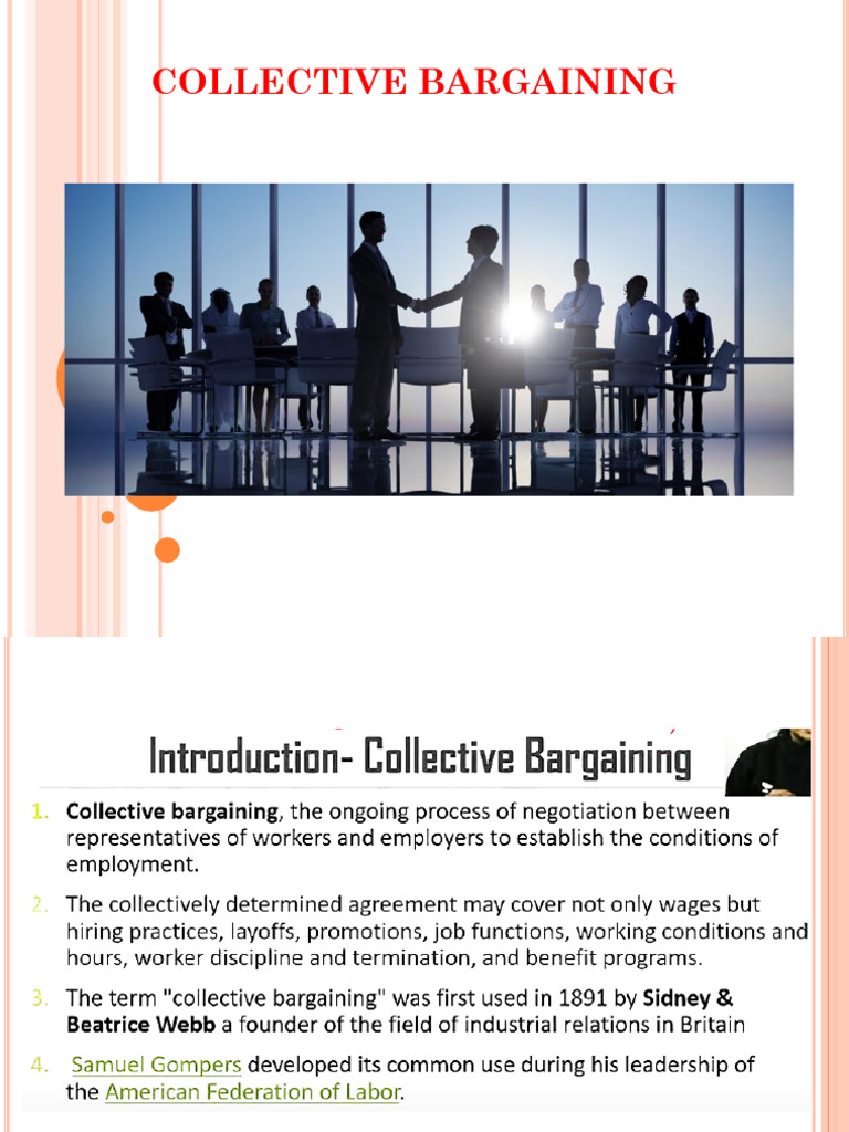 Collective Bargaining | PDF | Collective Bargaining | Employment