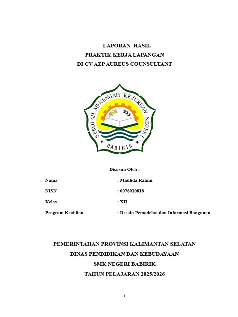 Laporan Ami PKL Azp | PDF