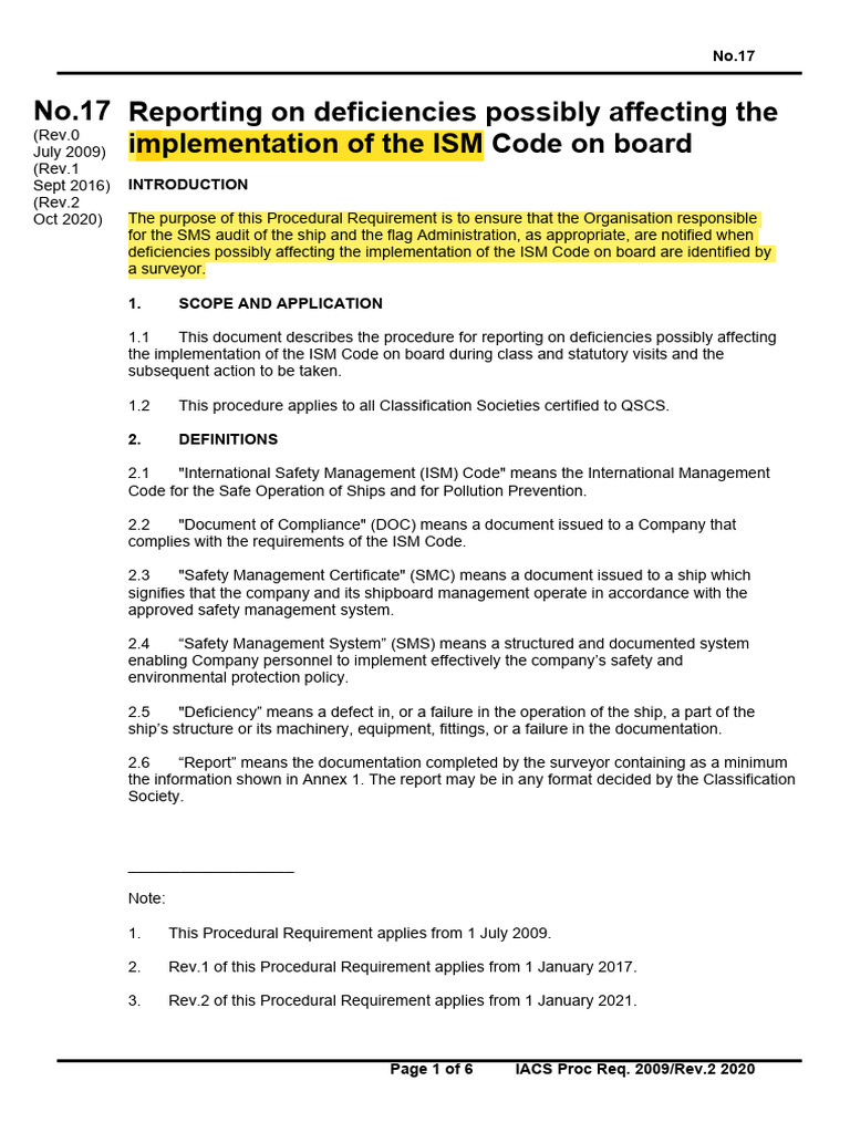 PR 17 Original | PDF | Safety