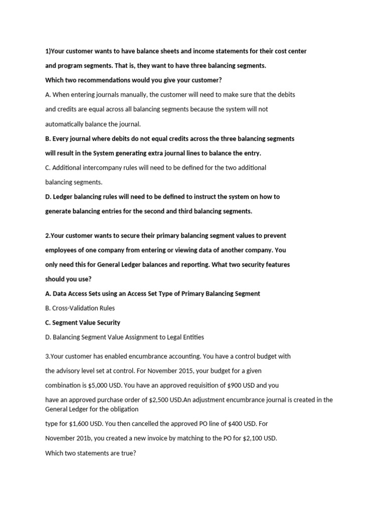 New Questions | PDF | Accounts Payable | Debits And Credits