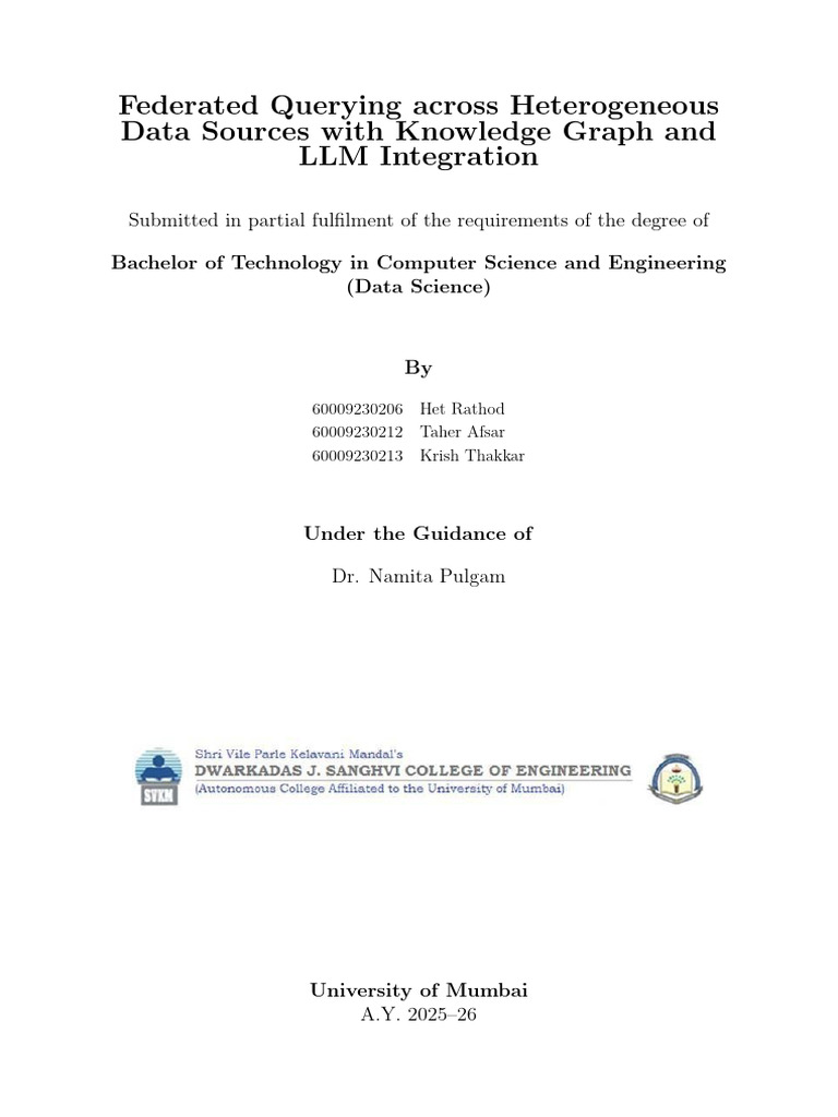 Major End Sem | PDF | Databases | No Sql