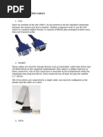 Visual Guide to Computer Cables | PDF
