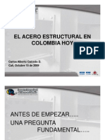El Acero Estructural en Colombia Hoy - Carlos Alberto Caicedo