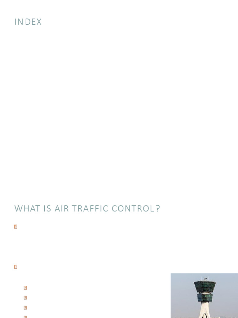 T1 - Overview of Air Traffic Management | PDF | Instrument Flight Rules ...