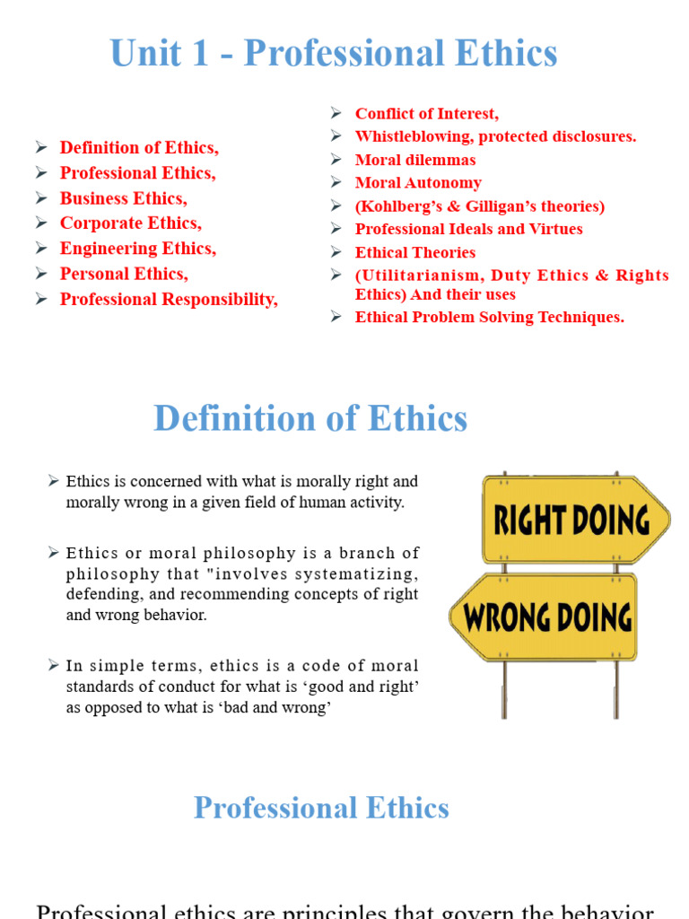 Professional Ethics | PDF | Courage | Virtue