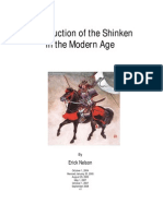 Construction of the Shinken in the Modern Age