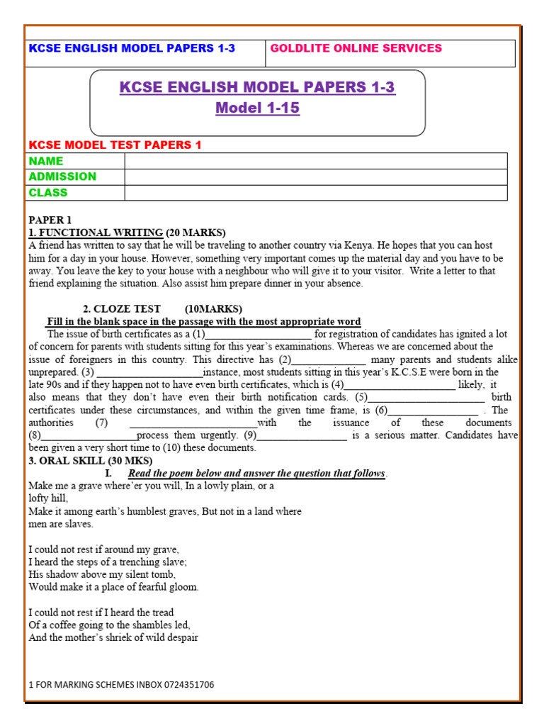 Eng Model Test Papers 2023-New | PDF | Social Media | Popular Culture ...