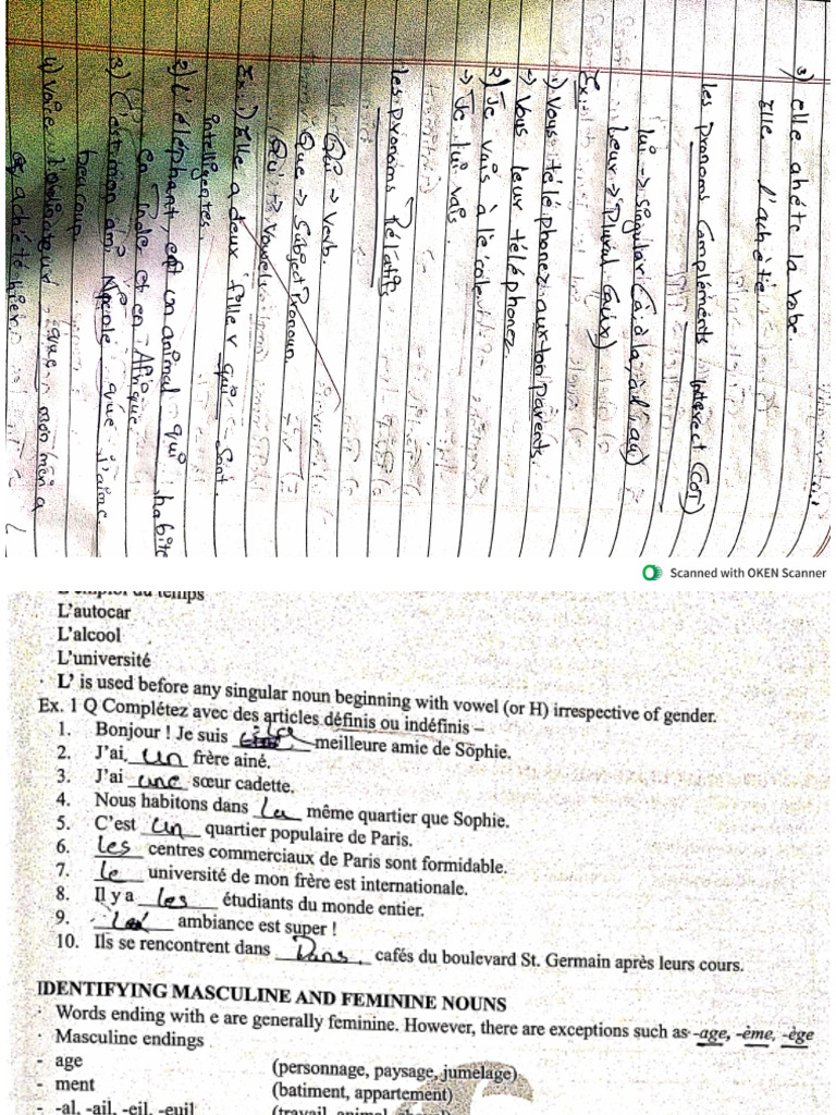 french important notes 0003 | PDF