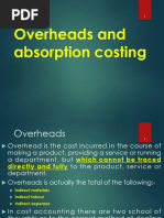 Overhead Recovery and Absorption Explained | PDF | Cost Of Goods Sold ...