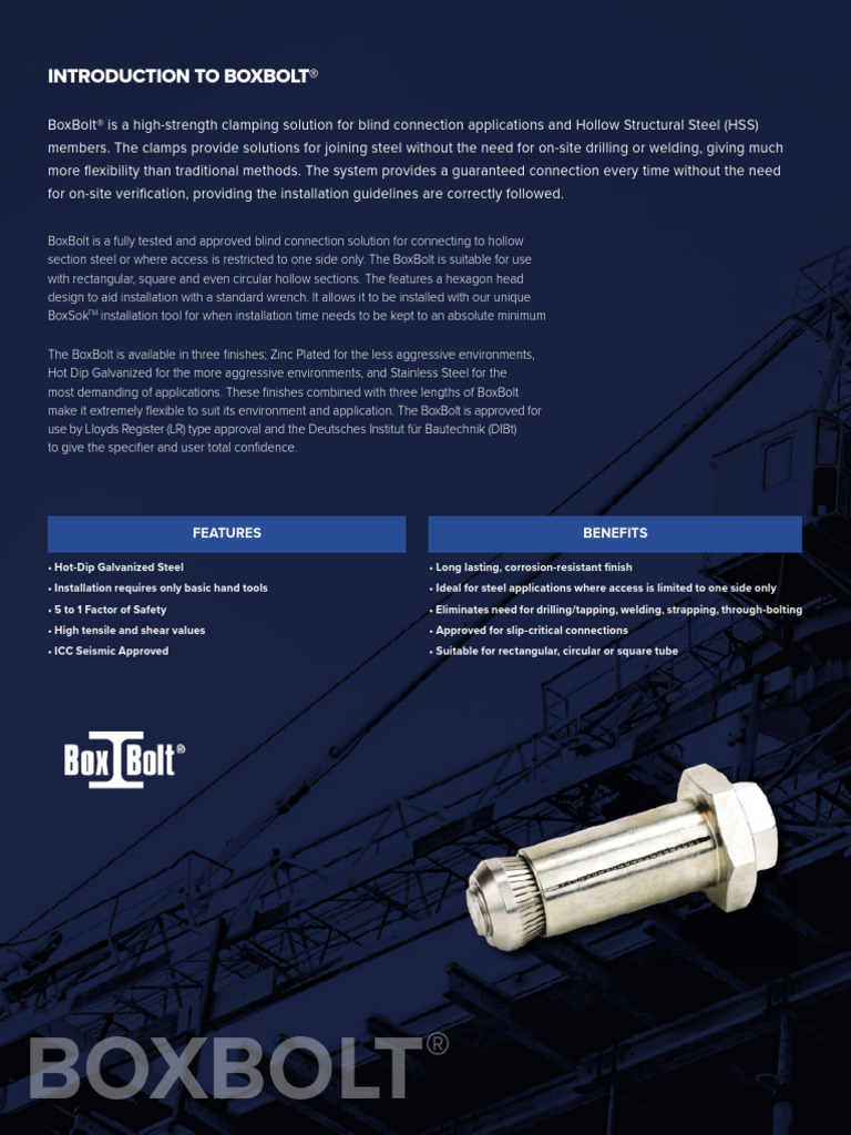 Reference Box Bolt | PDF | Mechanical Engineering