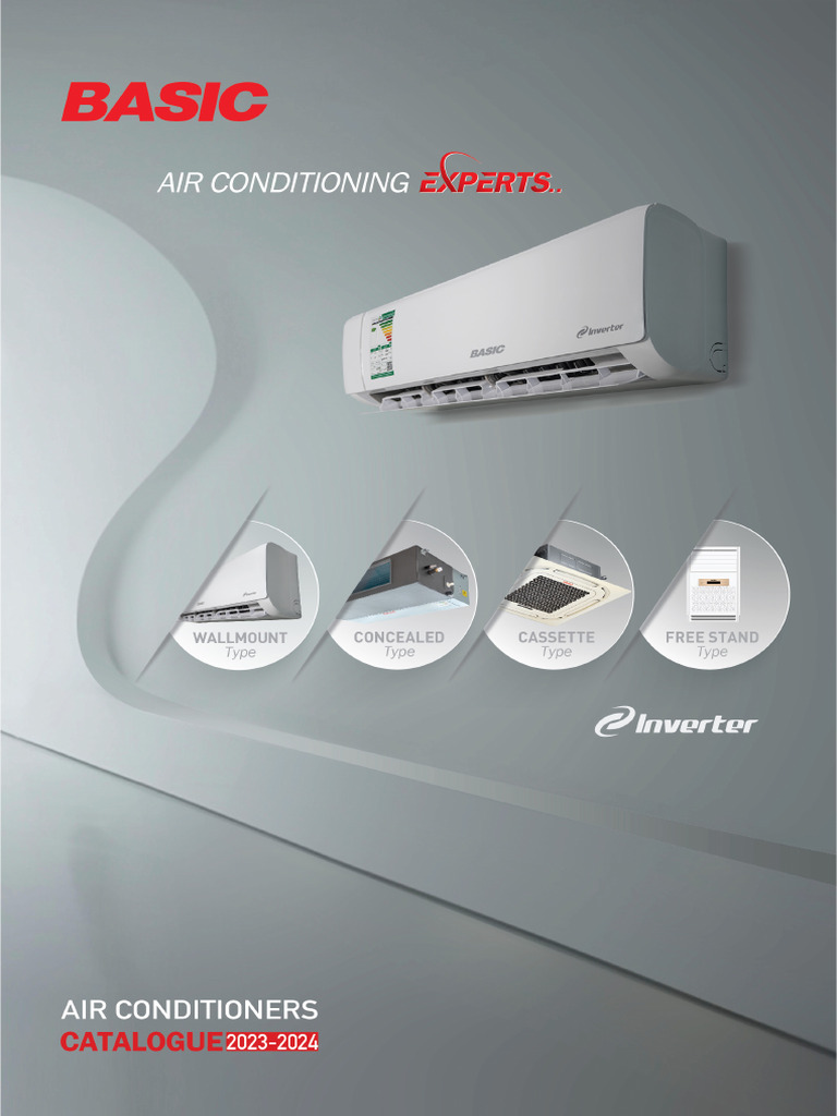 BASIC-AIR-CONDITIONERS-catalogue_2023-final | PDF