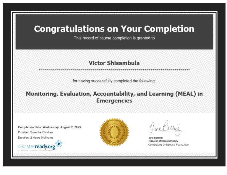 Certificate | PDF