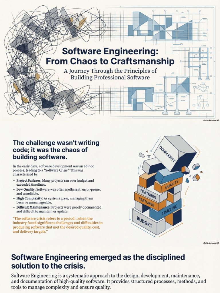 Software Engineering From Chaos To Craftsmanship | PDF