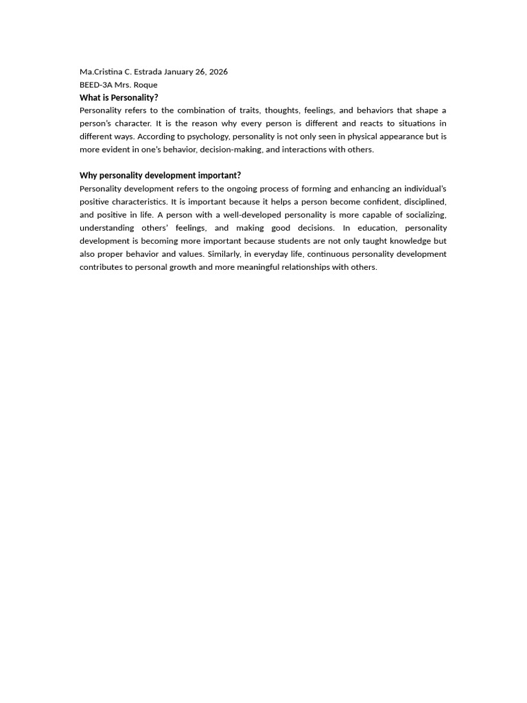 Assigment 1 LSPU 01 | PDF