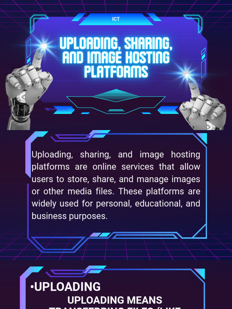 Black and Blue Modern Technology Presentation | PDF