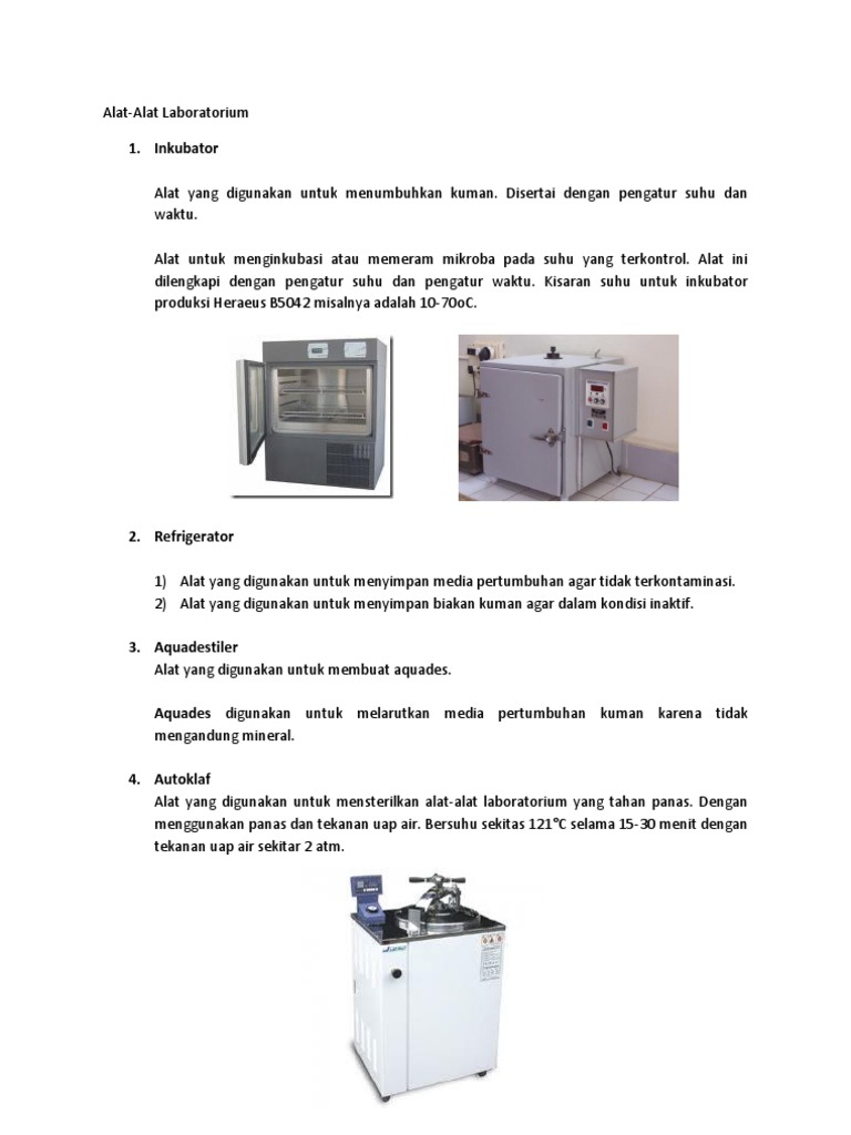 Alat-Alat Laboratorium | PDF