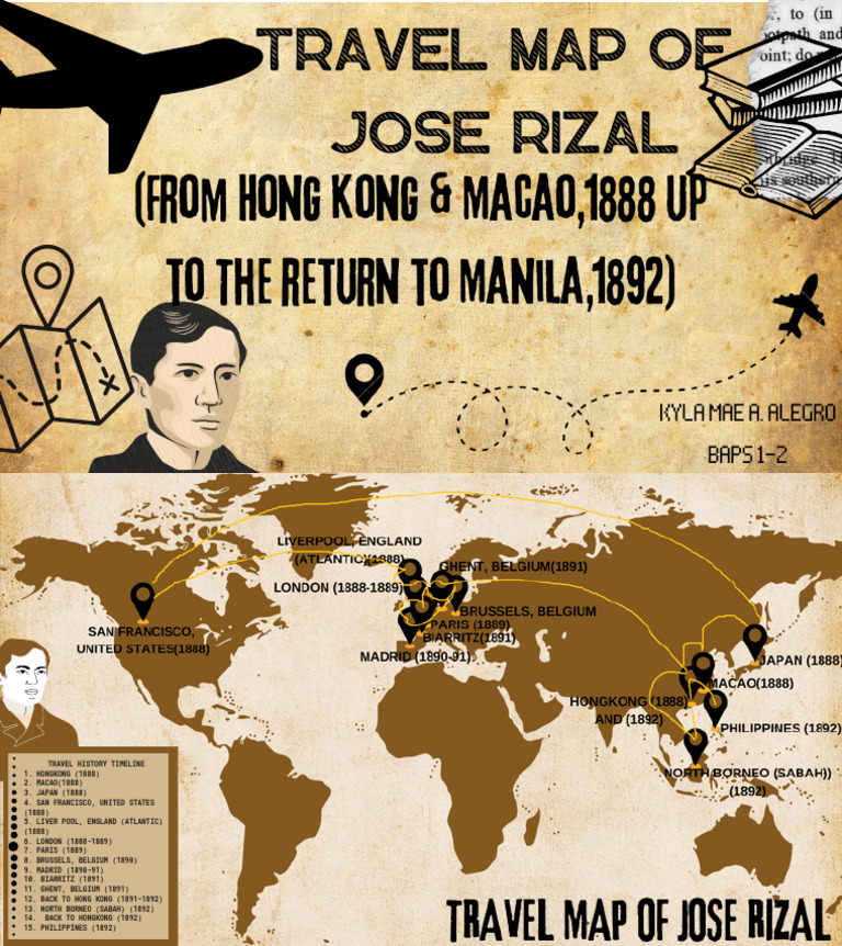 Alegro - Travel Map of Jose Rizal | PDF