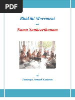 Download Bhakthi Movement and Namasankeerthanam by T Sampath Kumaran SN99100077 doc pdf