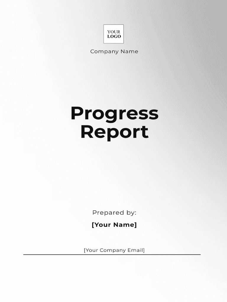 Progress Report Template | PDF