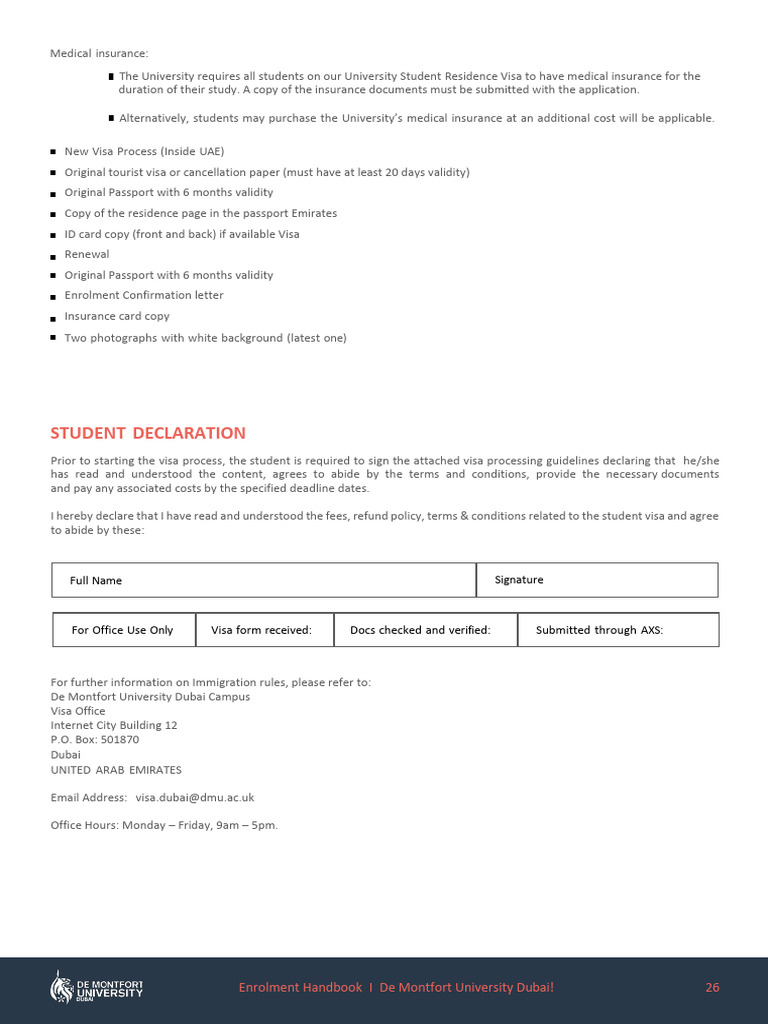 Student Declaration | PDF