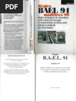 Pratique Du Bael 91 | PDF | Béton armé | Flexion (matériau)