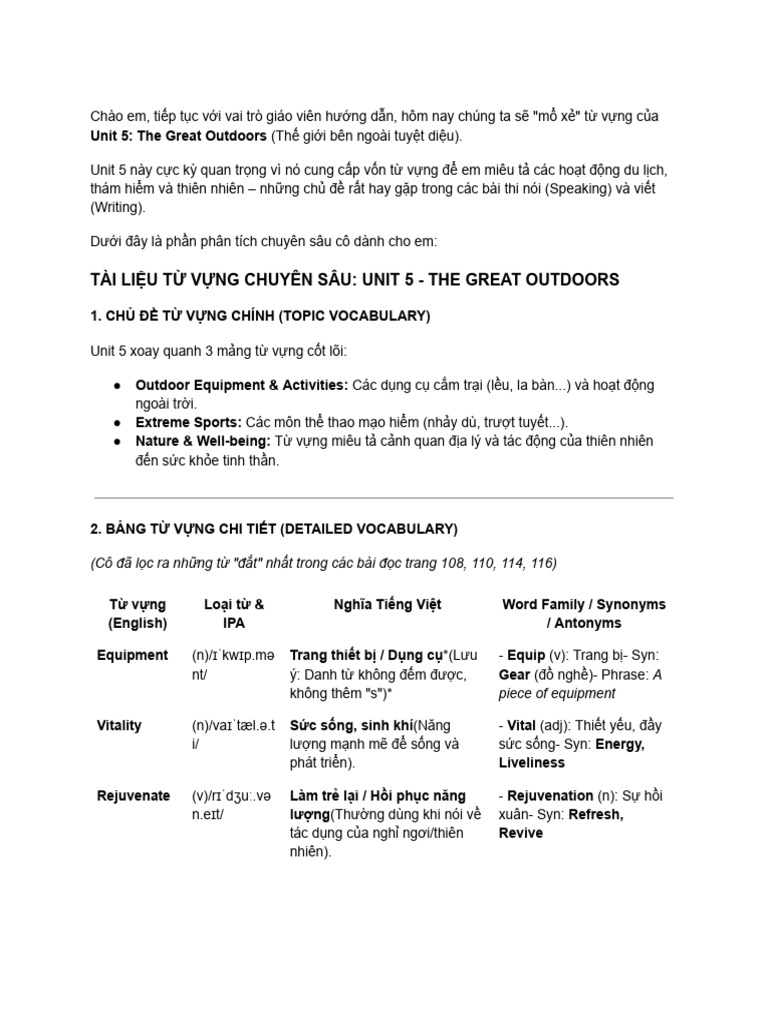 U5 U6 Summary | PDF