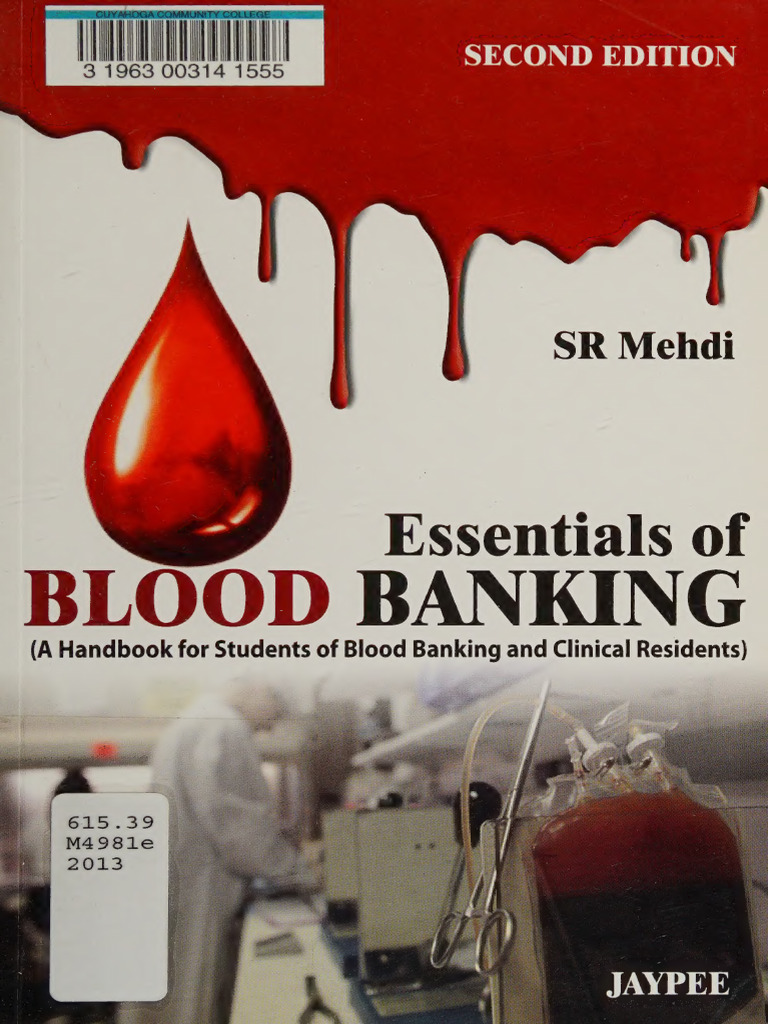 Banking: Essentials of | PDF | Antibody | Blood Type