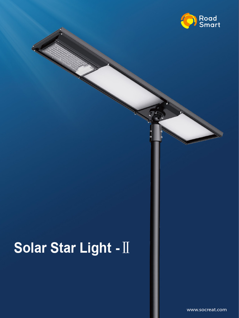 RoadSmart Solar Star Light ST2-60 | PDF | Electricity | Electrical ...