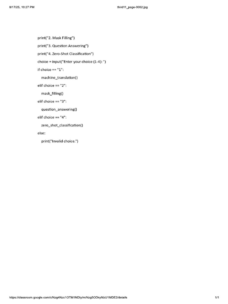 nlp program3.3 | PDF