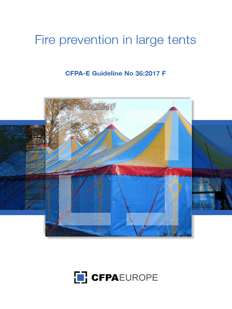 CFPA E Guideline 36 | PDF | Fire Safety | Fires
