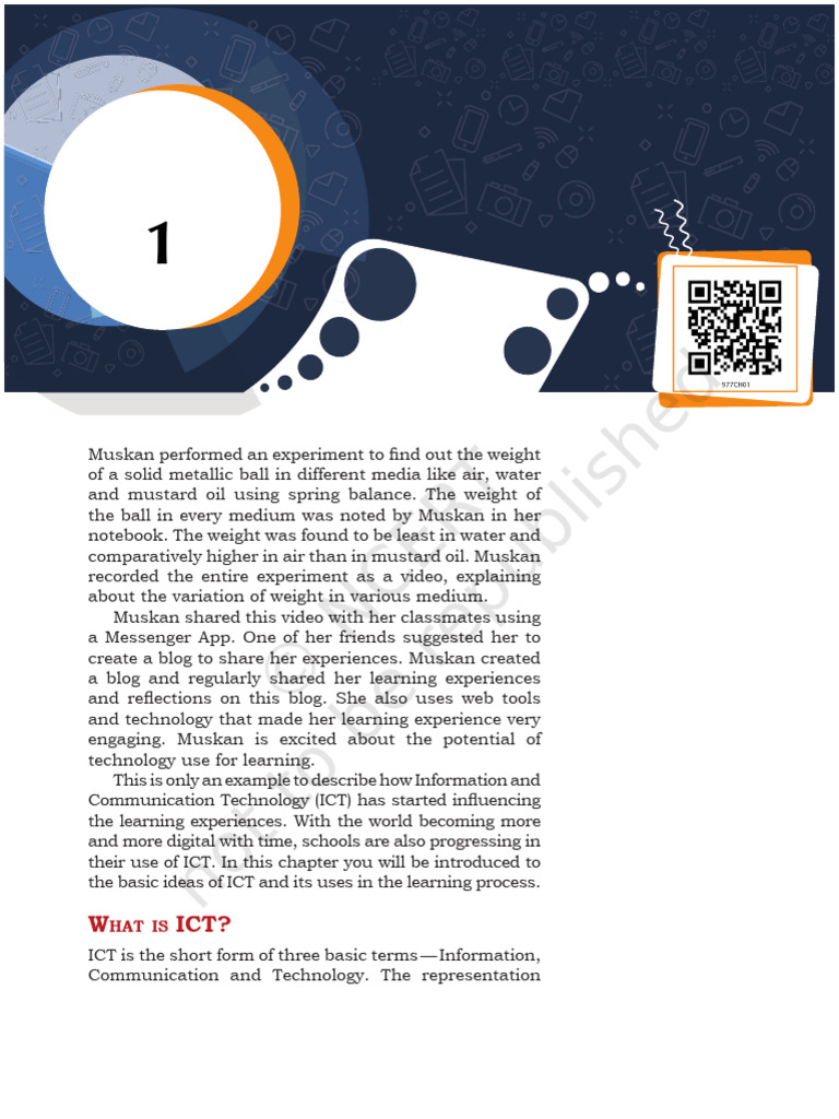 iict101 | PDF | Communication | Information And Communications Technology