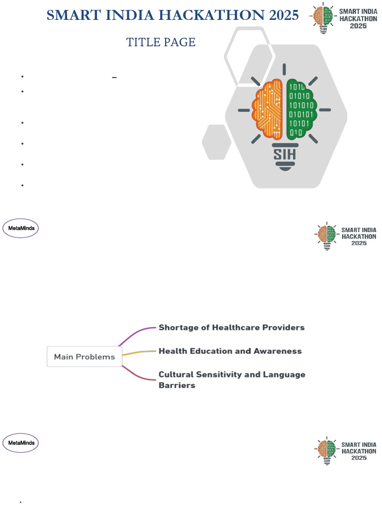 Smart India Hackathon 2025 | PDF | Cloud Computing | Artificial ...