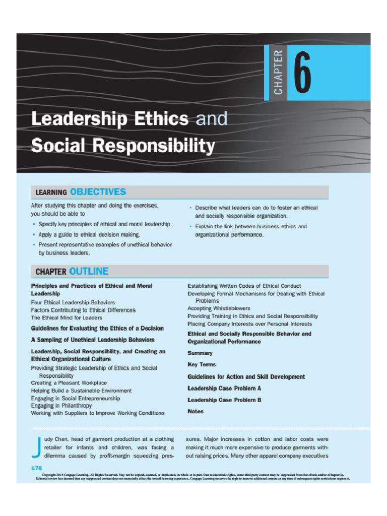 Chap 6 Ethics | PDF