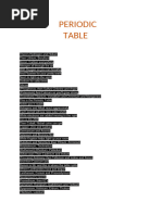 Periodic Table Song Lyrics | PDF