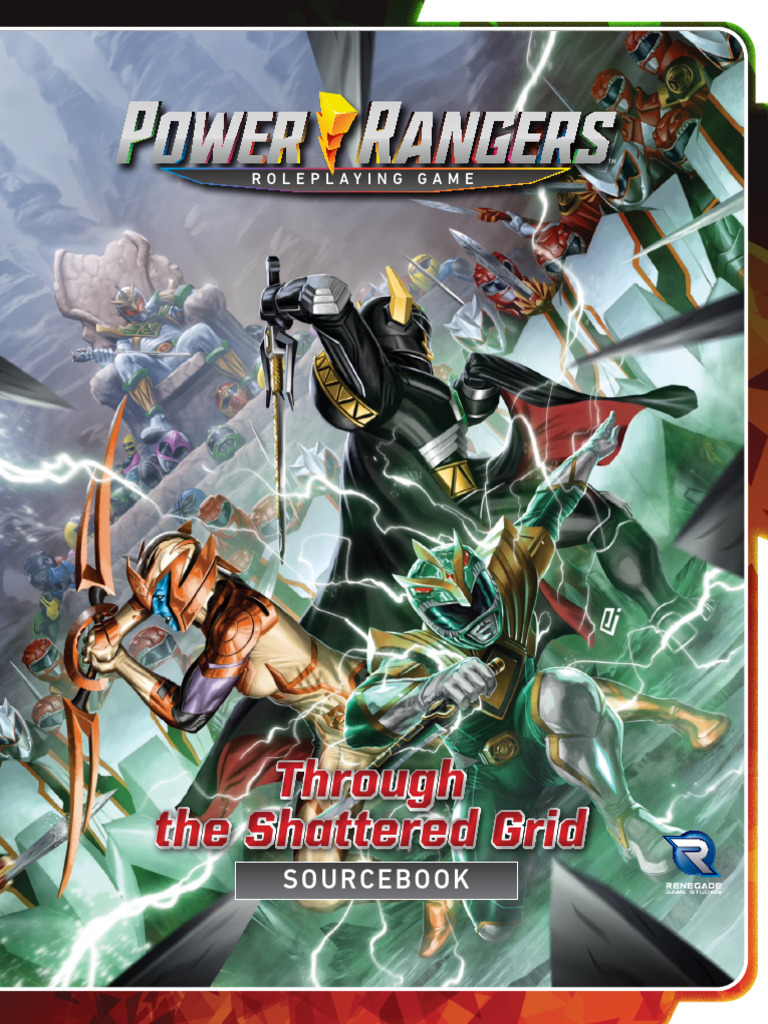 Power Rangers RPG - Through the Shattered Grid | PDF | Transforming Toy ...