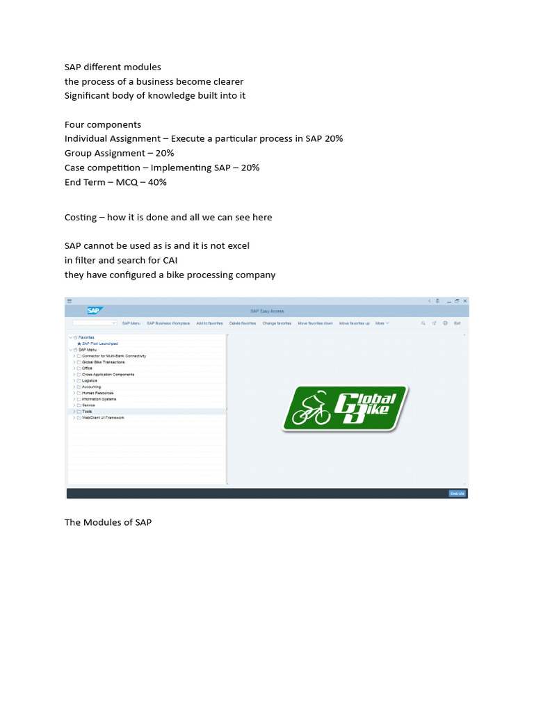 Sap | PDF