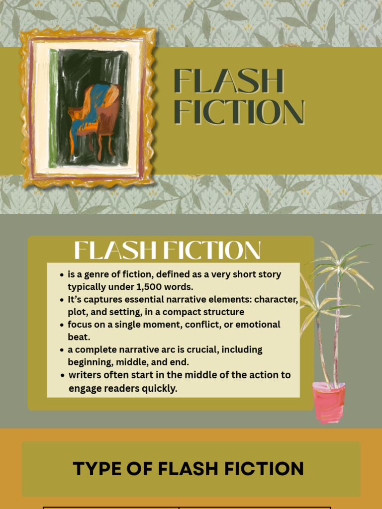 Group 3 Flash Fiction | PDF | Plot (Narrative) | Narrative