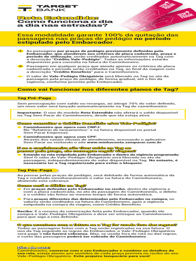 Rota Estendida - Como Funciona - V04 1 | PDF | Crédito | Finanças e ...