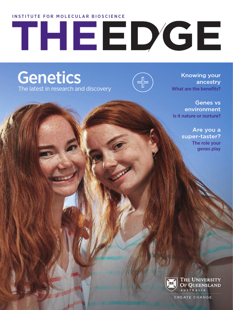 The Edge Magazine Genetics | PDF | Rna | Gene